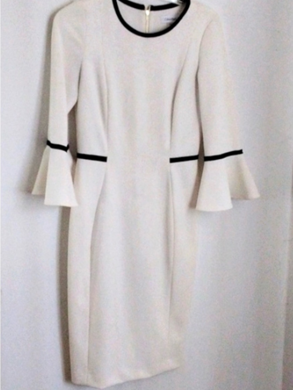 Calvin Klein bell sleeve dress